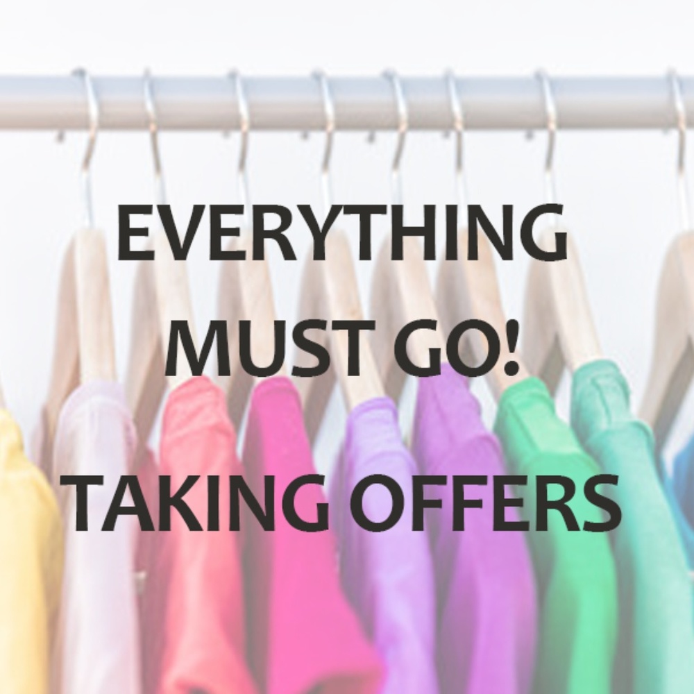 Closet Clearout!! Everything Must Go!
